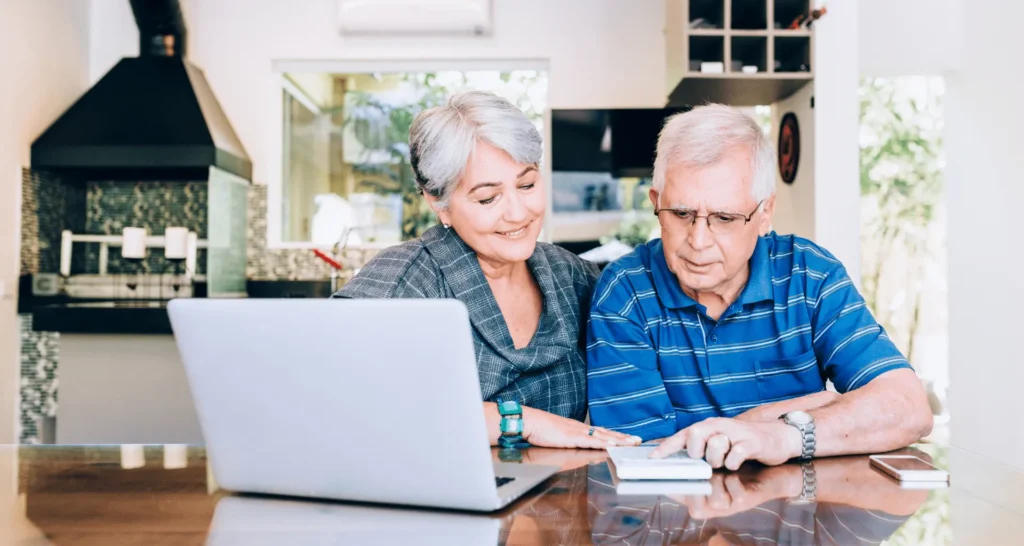 Old Couple Planning Retirement - Wealthlab